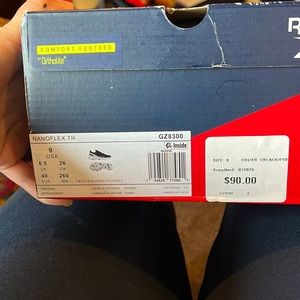 Reebok training shoes.